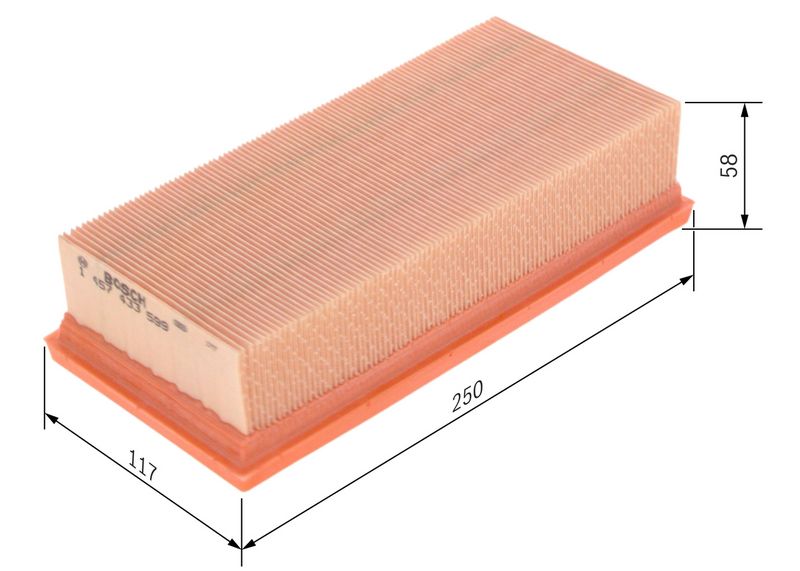 Õhufilter, BOSCH 1 457 433 599