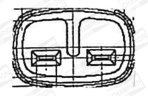 Котушка запалювання, Champion BAEA434