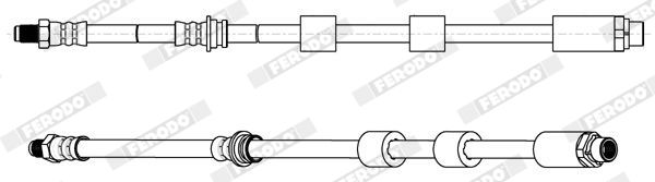 Гальмівний шланг, Ferodo FHY2683