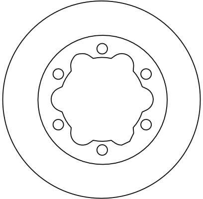 TRW DF4089 Brake Disc