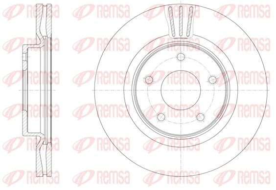 Диск тормозной передний Nissan Teana (J32) 2008-2014 40206JN90A