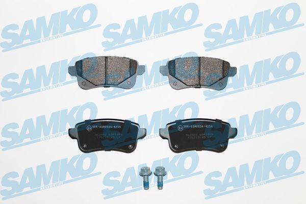 SAMKO 5SP1979 Комплект гальмівних накладок, дискове гальмо