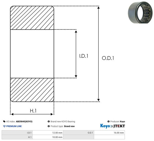AS-PL ABE9045(KOYO) Bearing
