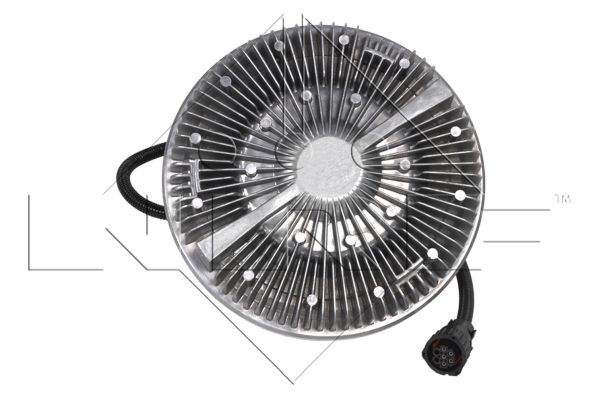 NRF 49167 Clutch, radiator fan