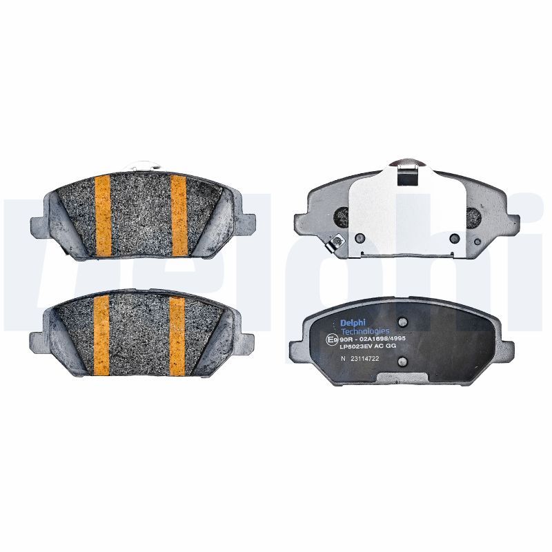 Remblokken set Voor ((EN) for electric vehicles), past: HYUNDAI I30  KIA CEED, PROCEED, XCEED 1.0-1.6H 11.16-