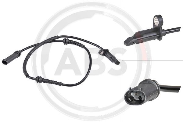 A.B.S. 31024 Sensor, wheel speed