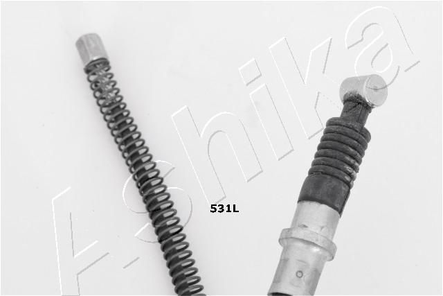 ASHIKA 131-05-531L Cable Pull, parking brake
