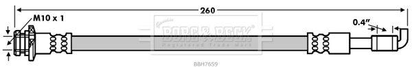 Гальмівний шланг, Borg & Beck BBH7659