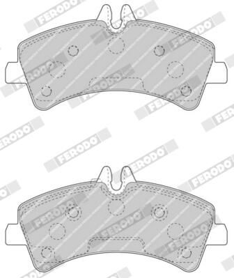 FERODO Plaquettes de frein à disque FVR4429