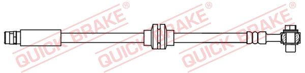 Гальмівний шланг, Quick Brake 50.205X