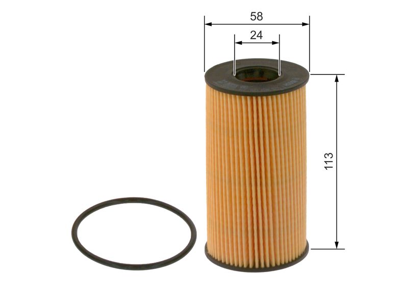 BOSCH F 026 407 125 Oil Filter