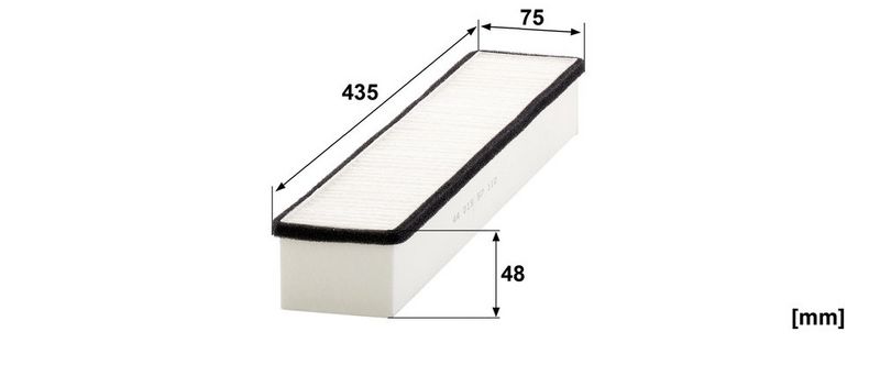 Filter, salongiõhk, MANN-FILTER CU 4330