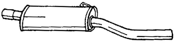 SIGAM 25610 - Rear Silencer