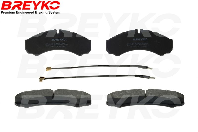 DAVID VASCO Z1609 Brake Pad Set, disc brake