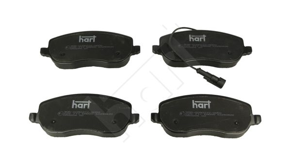 комплект спирачно феродо, дискови спирачки HART
