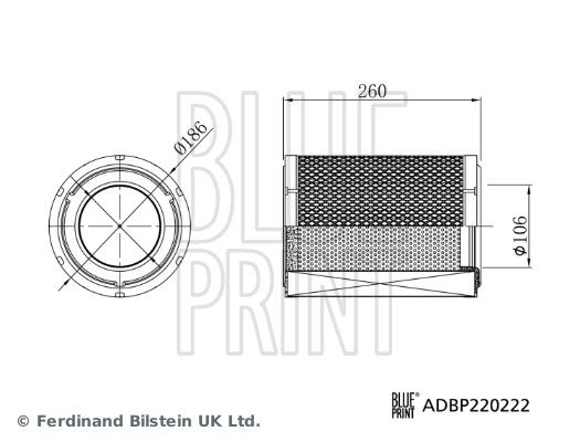 BLUEPRINT ΦΙΛΤΡΑ ΑΕΡΟΣ