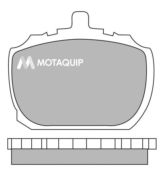 MOTAQUIP fékbetétkészlet, tárcsafék LVXL224