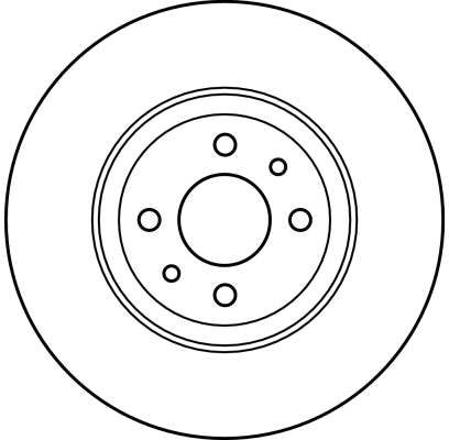 TRW DF2566 Brake Disc