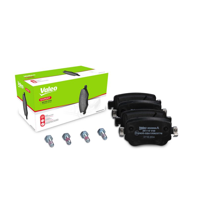 Piduriklotsi komplekt, ketaspidur, VALEO 302265A