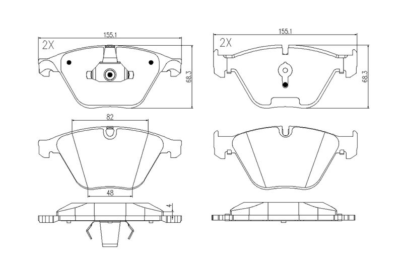 This part match OEM code: 34116850886