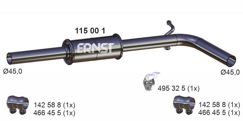 Toba esapamet intermediara ERNST 115001