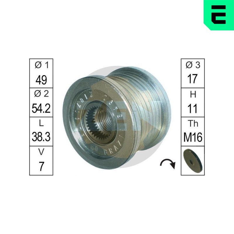 Механізм вільного ходу генератора, Era ZN5492