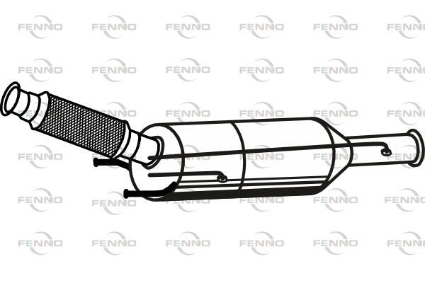 FENNO Korom-/részecskeszűrő, kipufogó P8807DPF