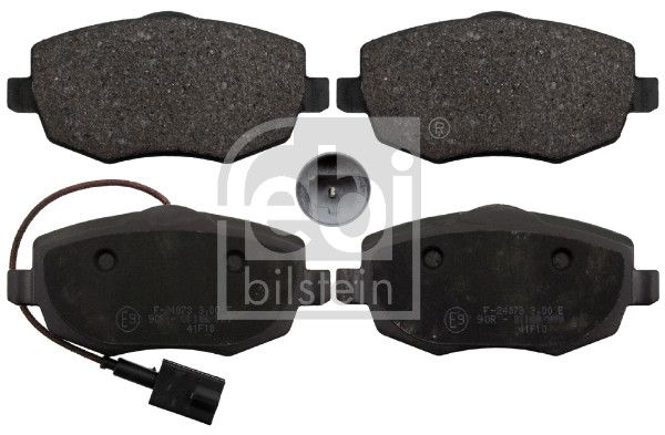 Sada brzdových destiček, kotoučová brzda 116097