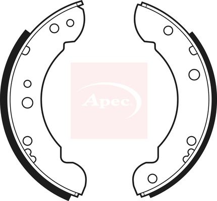 APEC Brake Shoe Set SHU138