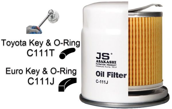 Оливний фільтр, Js Asakashi C111J