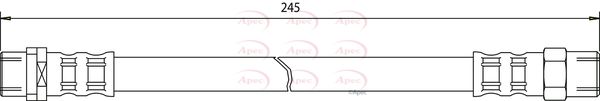 APEC Brake Hose HOS3166