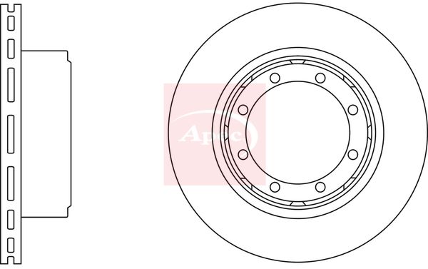 APEC Brake Disc DSK2805
