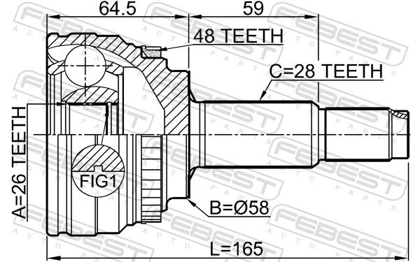OEM код товара: 154000355AA