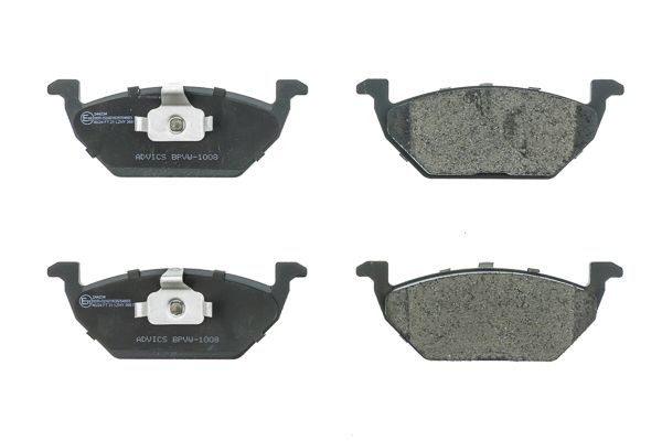 AISIN BPVW-1008 - Stabdžių kaladėlių komplektas