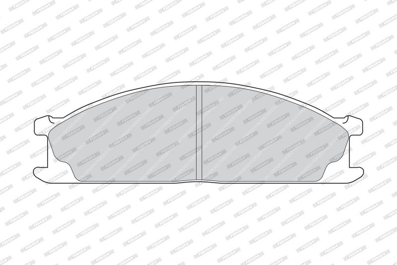 FERODO Plaquettes de frein à disque FVR641