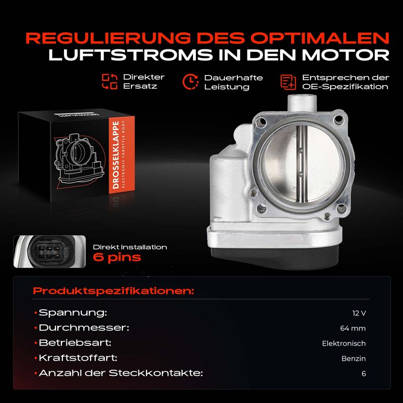 Frankberg 5481FB0022754 Throttle Body
