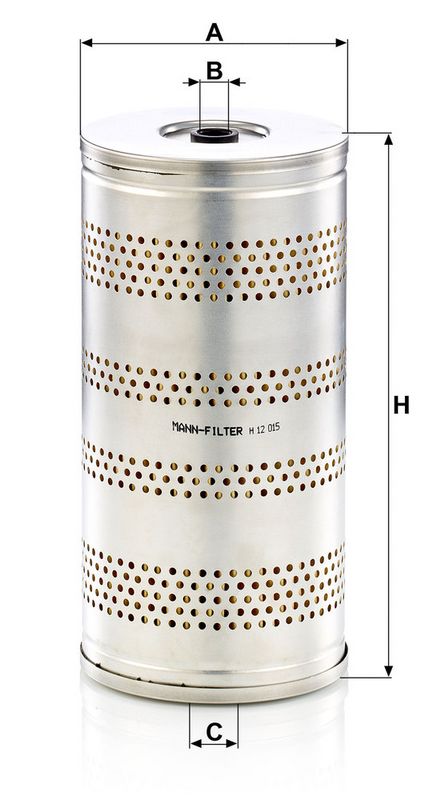 Hydraulisch filter (patroon) past: FURUKAWA 250 E, 25C, 25E, 25G  KOMATSU 3964B, 3964B LGP, 3965B, 3984, 3984B, 515B