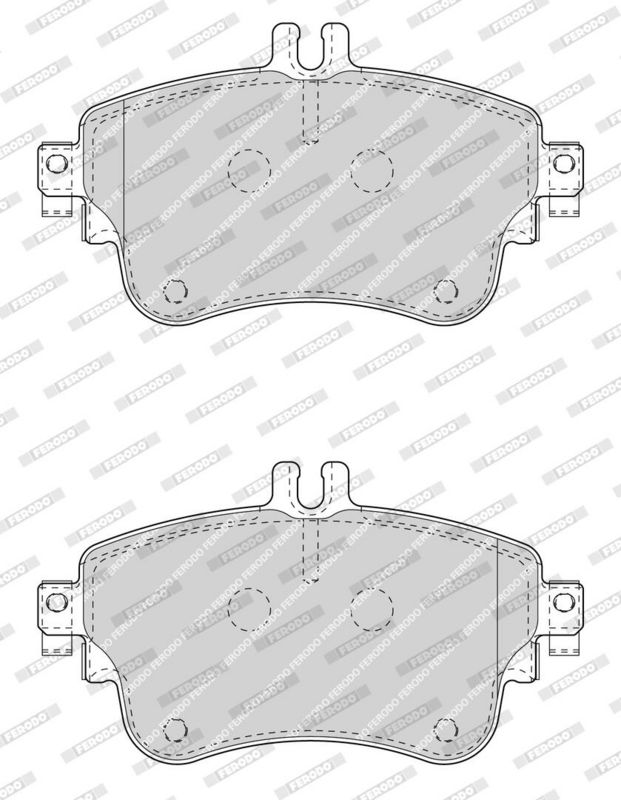 FERODO Plaquettes de frein à disque FDB4428