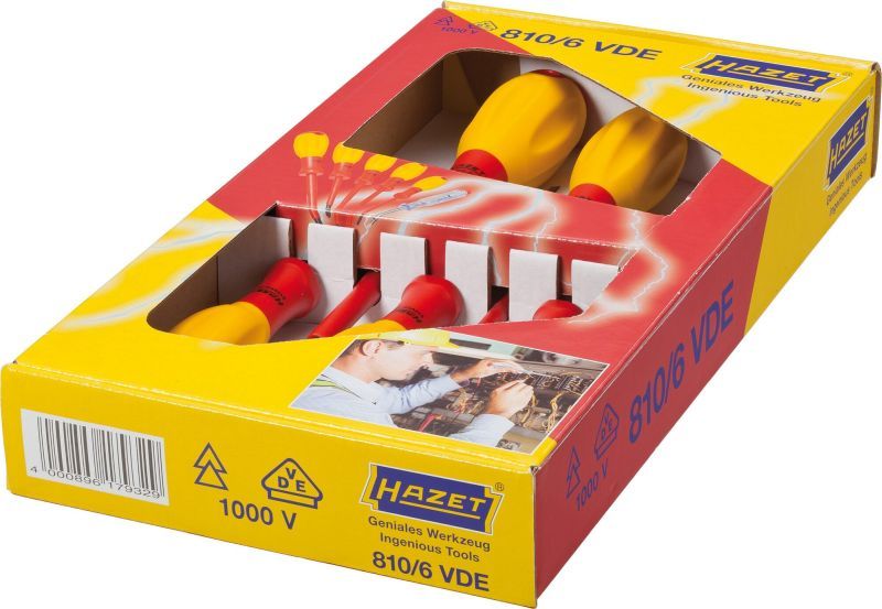 HAZET 810/6VDE Screwdriver Set