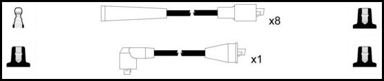 Juego de cables de encendido