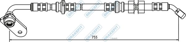 APEC Brake Hose BHO4206