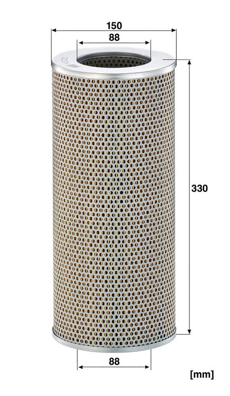 Oliefilter (patroon) past: CATERPILLAR  DEMAG  MWM