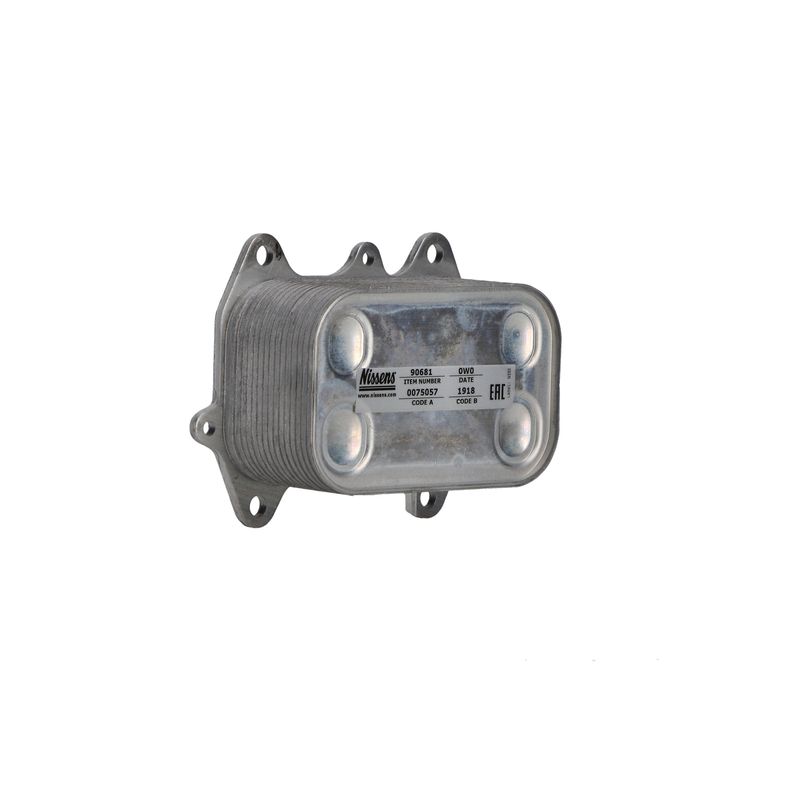 Õliradiaator, mootoriõli, NISSENS 90681