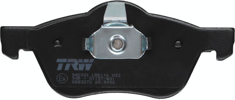 Piduriklotsi komplekt, ketaspidur, TRW GDB3272