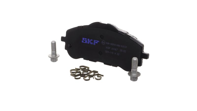 SKF VKBP 80067 Комплект гальмівних накладок, дискове гальмо