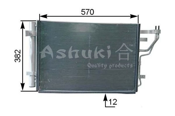 ASHUKI by Palidium kondenzátor, klíma Y550-93