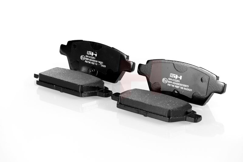 Piduriklotsi komplekt, ketaspidur, GH GH-412251