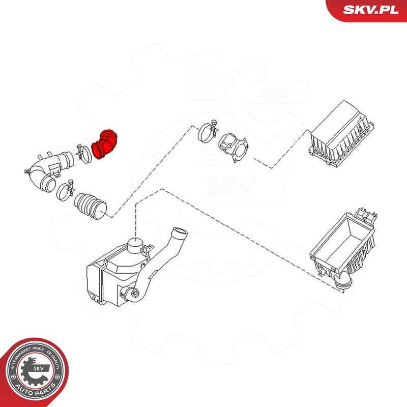 Laadimisõhu voolik, ESEN SKV 24SKV657