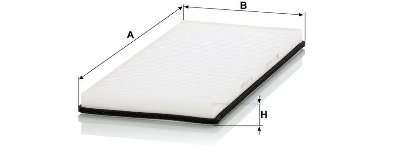 Filter, salongiõhk, MANN-FILTER CU 49 002
