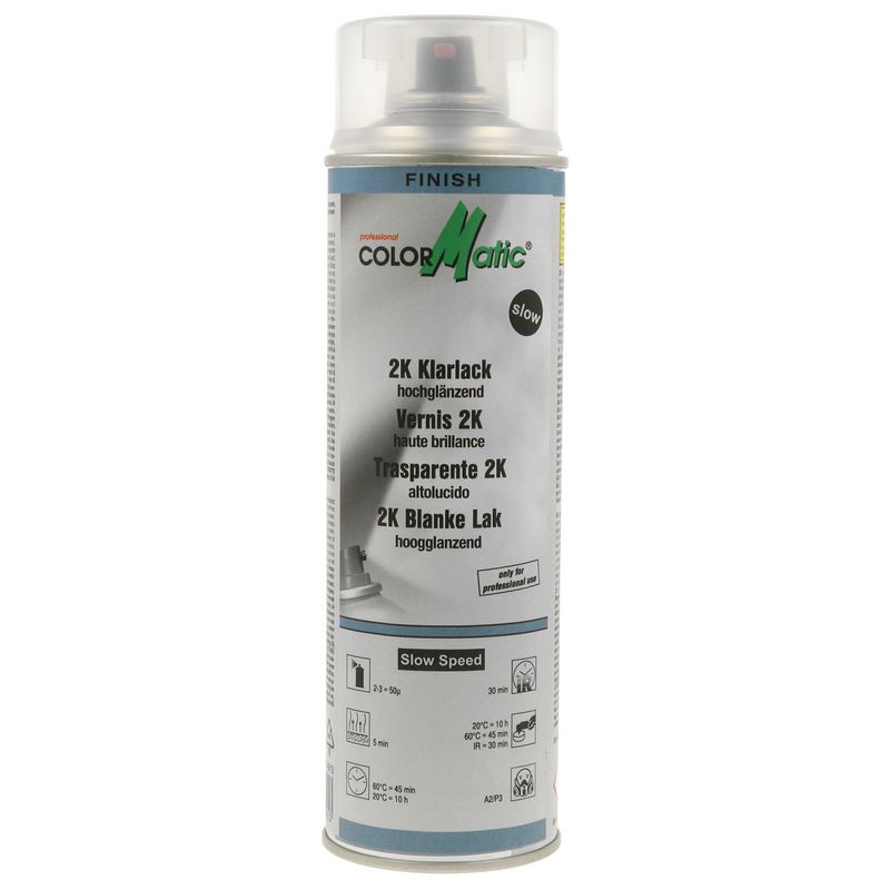 vopsea COLORMATIC 2K Slow-Speed Clear Coat transparent high gloss 500 ml 374913